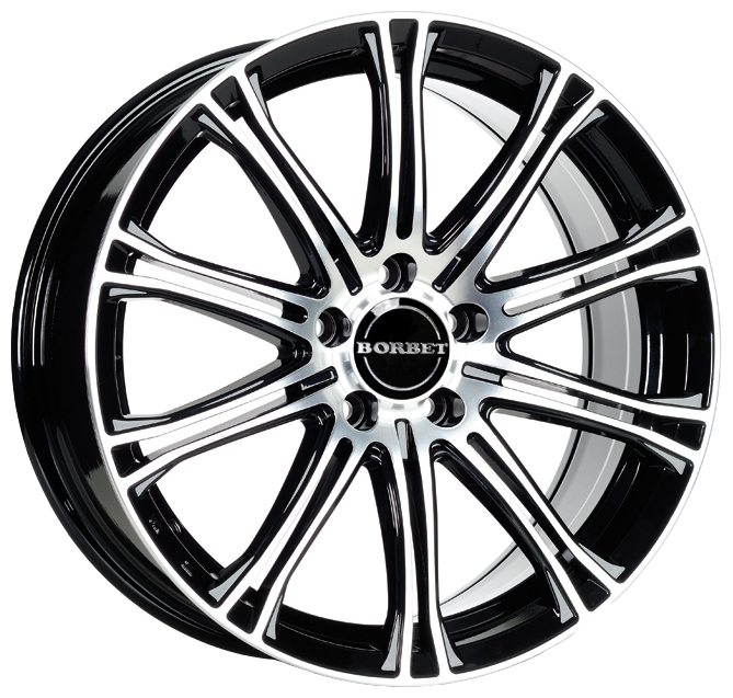 купить Borbet CW 1 8x18/5x120 D72.5 ET45 Black Polished