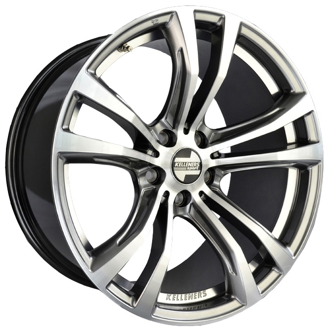 купить Kelleners Sport 20 D72.6 ET36 Graphite Silver Polished