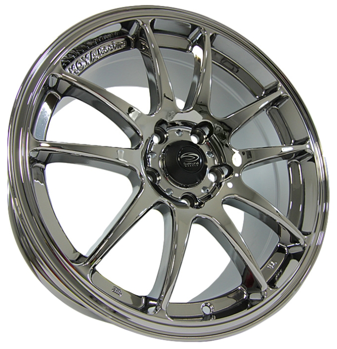 купить Sakura Wheels .3 D73.1 ET40 Темный хром
