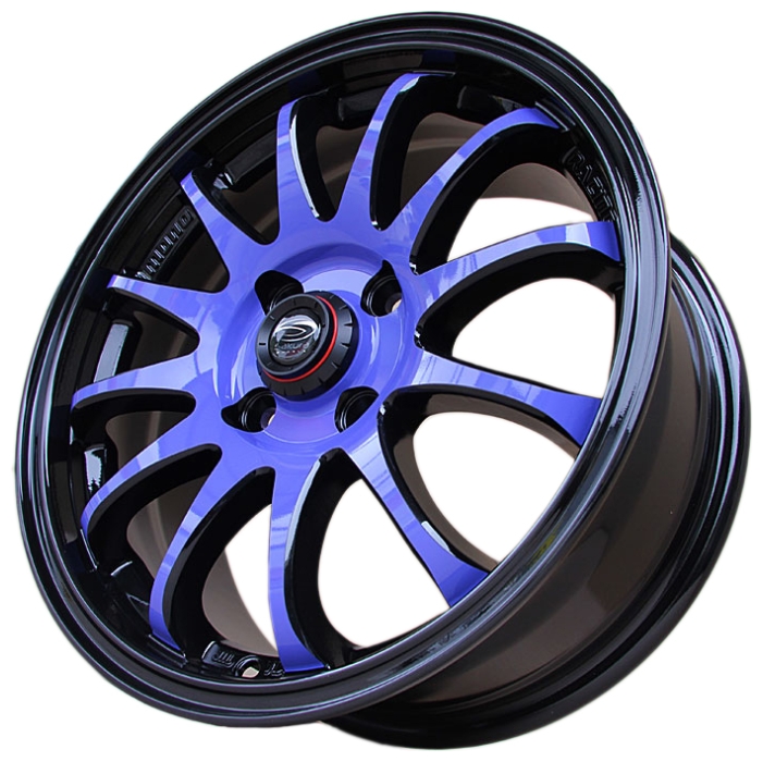 купить Sakura Wheels 00 D67.1 ET35 Черный с синим