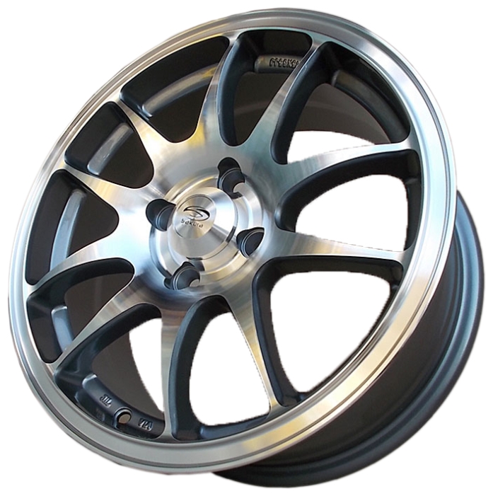 купить Sakura Wheels 00 D67.1 ET40 Cерый с полировкой