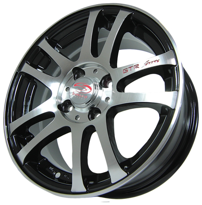 купить Sakura Wheels 00 D73.1 ET35 Черный с полировкой