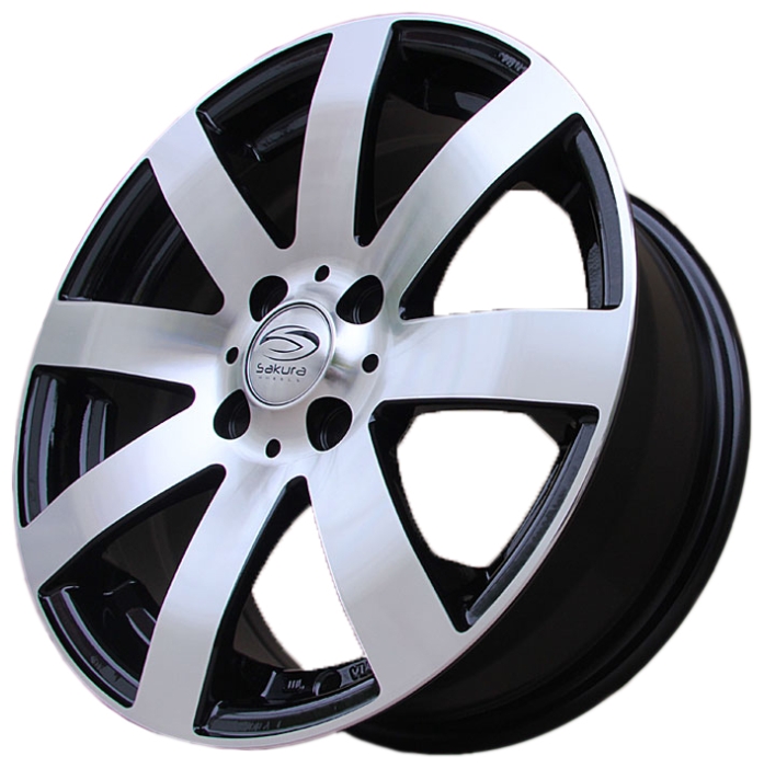 купить Sakura Wheels 00 D73.1 ET40 Черный с полировкой