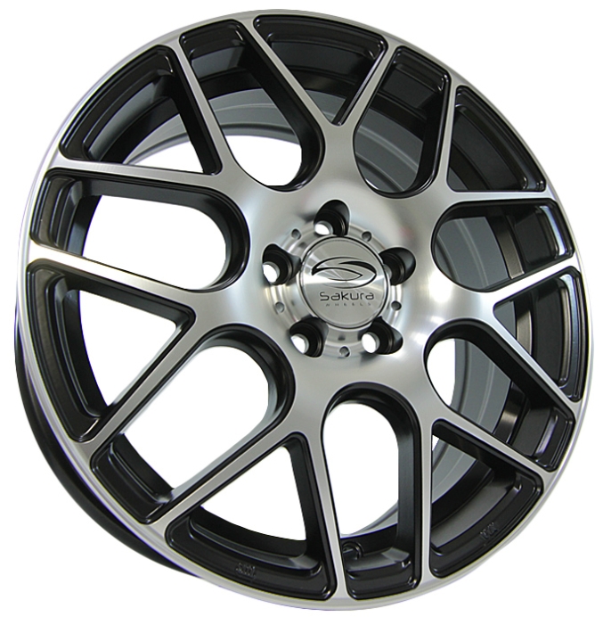 купить Sakura Wheels 00 D73.1 ET48 Черный с полировкой