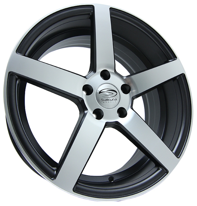 купить Sakura Wheels 0 D73.1 ET35 Темно-серый с полировкой