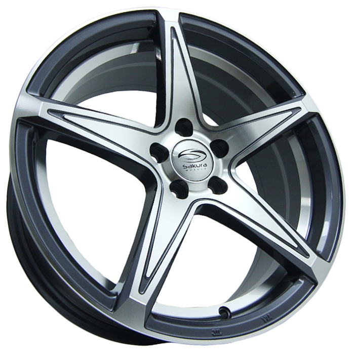 купить Sakura Wheels 0 D73.1 ET42 Серый с полировкой
