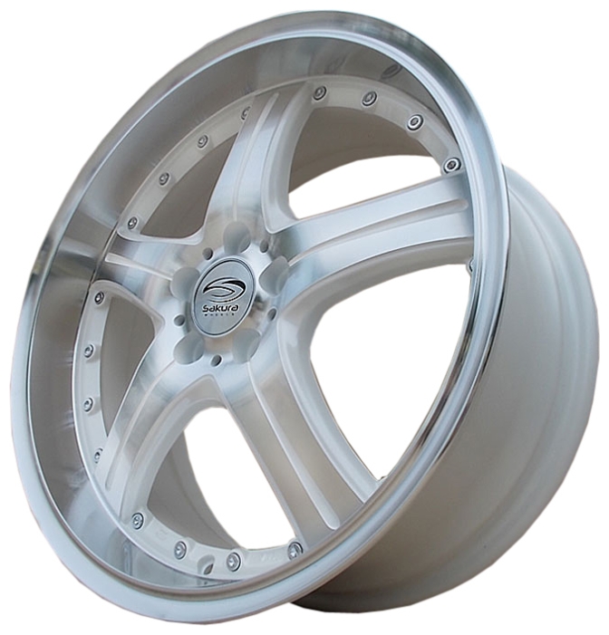 купить Sakura Wheels 100 D73.1 ET40 Белый с полировкой