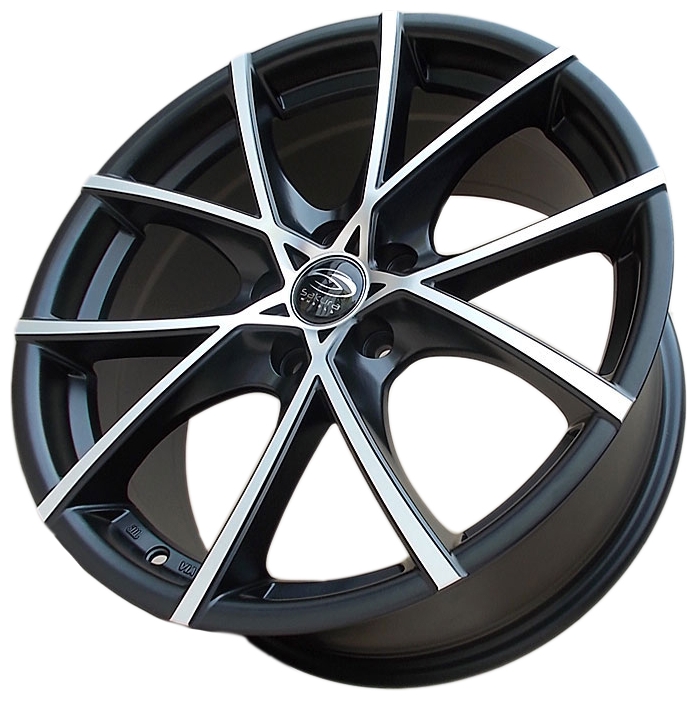 купить Sakura Wheels 108 D73.1 ET45 Черный с полировкой