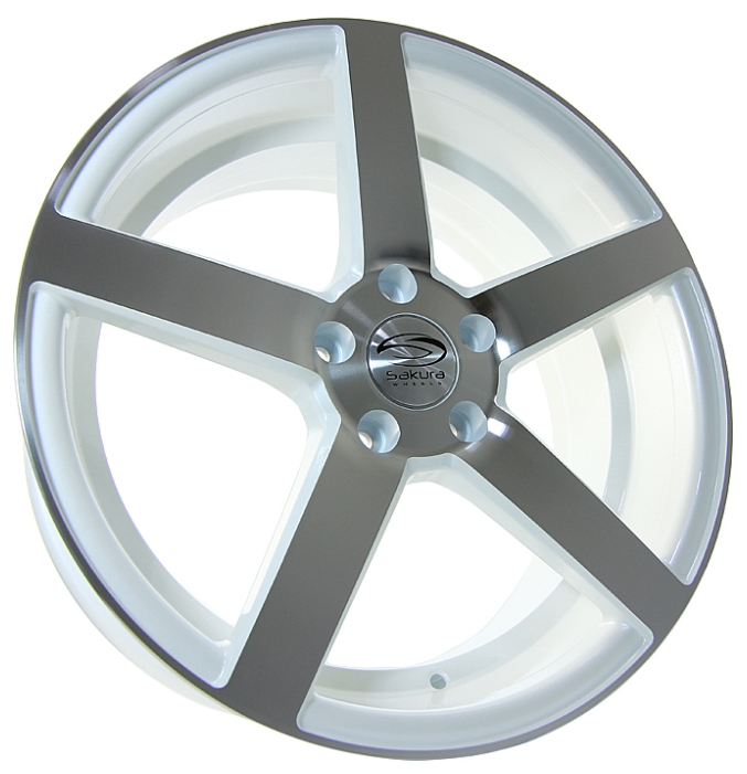 купить Sakura Wheels 4.3 D73.1 ET38 Белый с полировкой