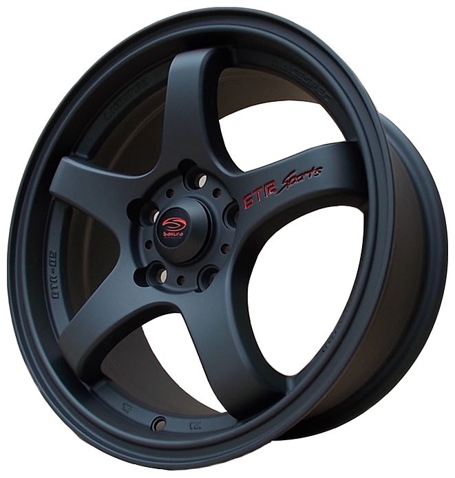 купить Sakura Wheels 4.3 D73.1 ET40 Черный