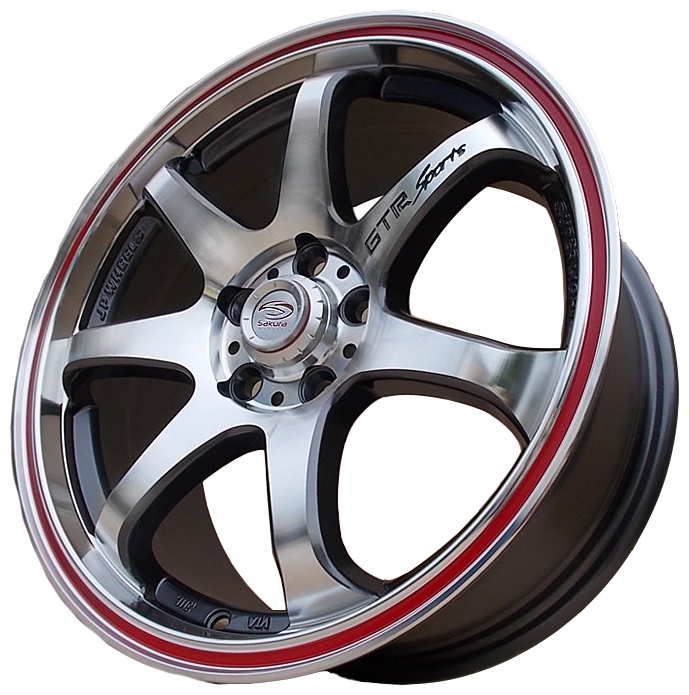 купить Sakura Wheels 4.3 D73.1 ET40 Серый с полировкой
