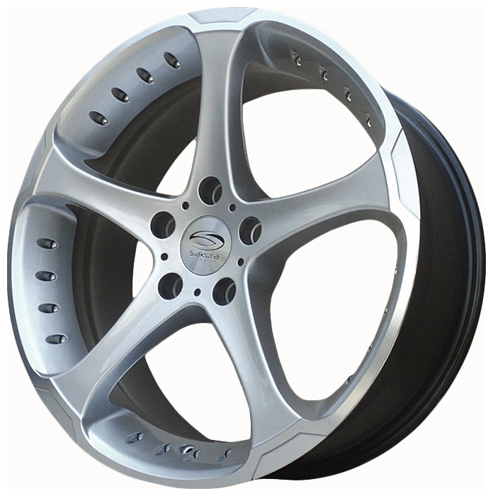 купить Sakura Wheels 4.3 D73.1 ET42 Серебристый с полировкой