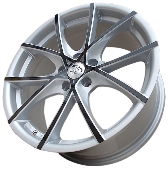 купить Sakura Wheels 4.3 D73.1 ET45 Серый с черным